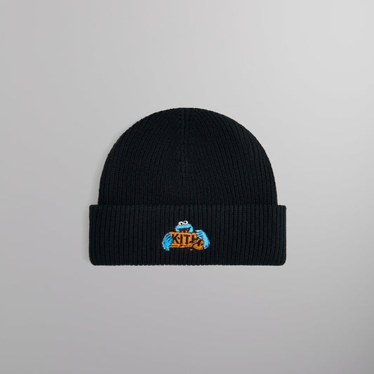 KITH Sesame Street Cookie Monster Beanie 毛帽