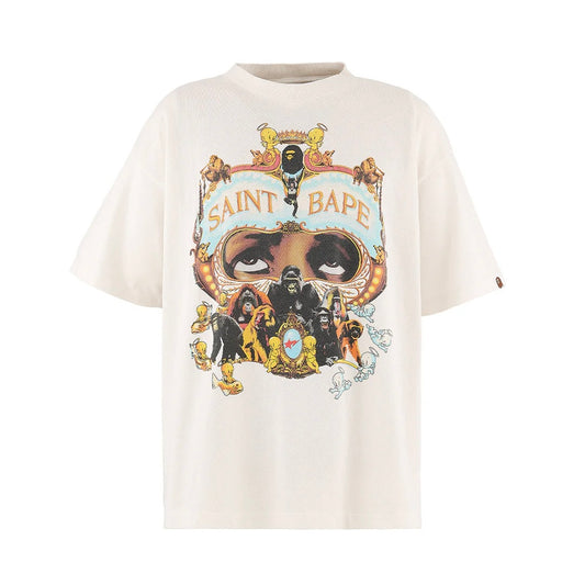 Saint Mxxxxxx A BATHING APE® BAPE_SS Generation Tee 短T