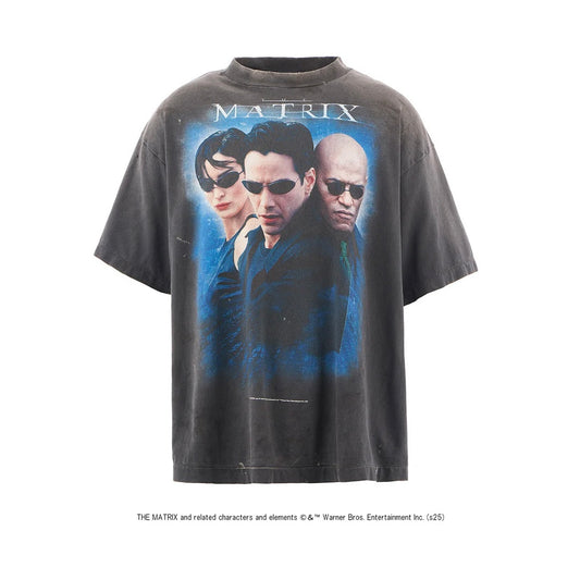 Saint Mxxxxxx The Matrix MTRX_SS/The Matrix White Logo Tee 短T