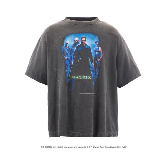Saint Mxxxxxx The Matrix MTRX_SS/The Matrix Green Logo Tee 短T