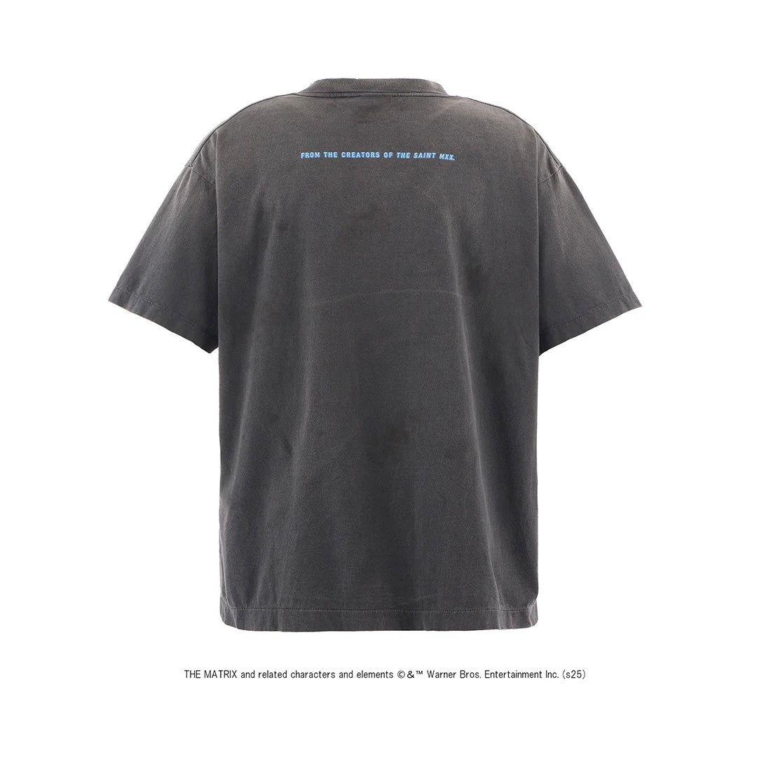 Saint Mxxxxxx The Matrix MTRX_SS/The Matrix Green Logo Tee 短T
