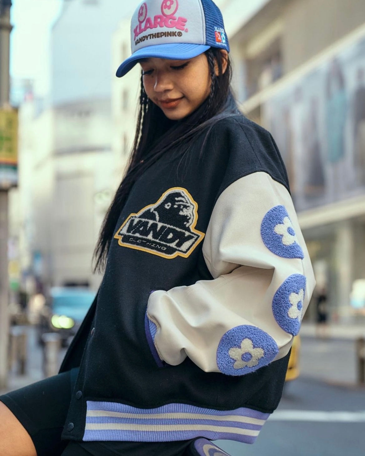VANDYTHEPINK X-LARGE Varsity Jacket 棒球外套