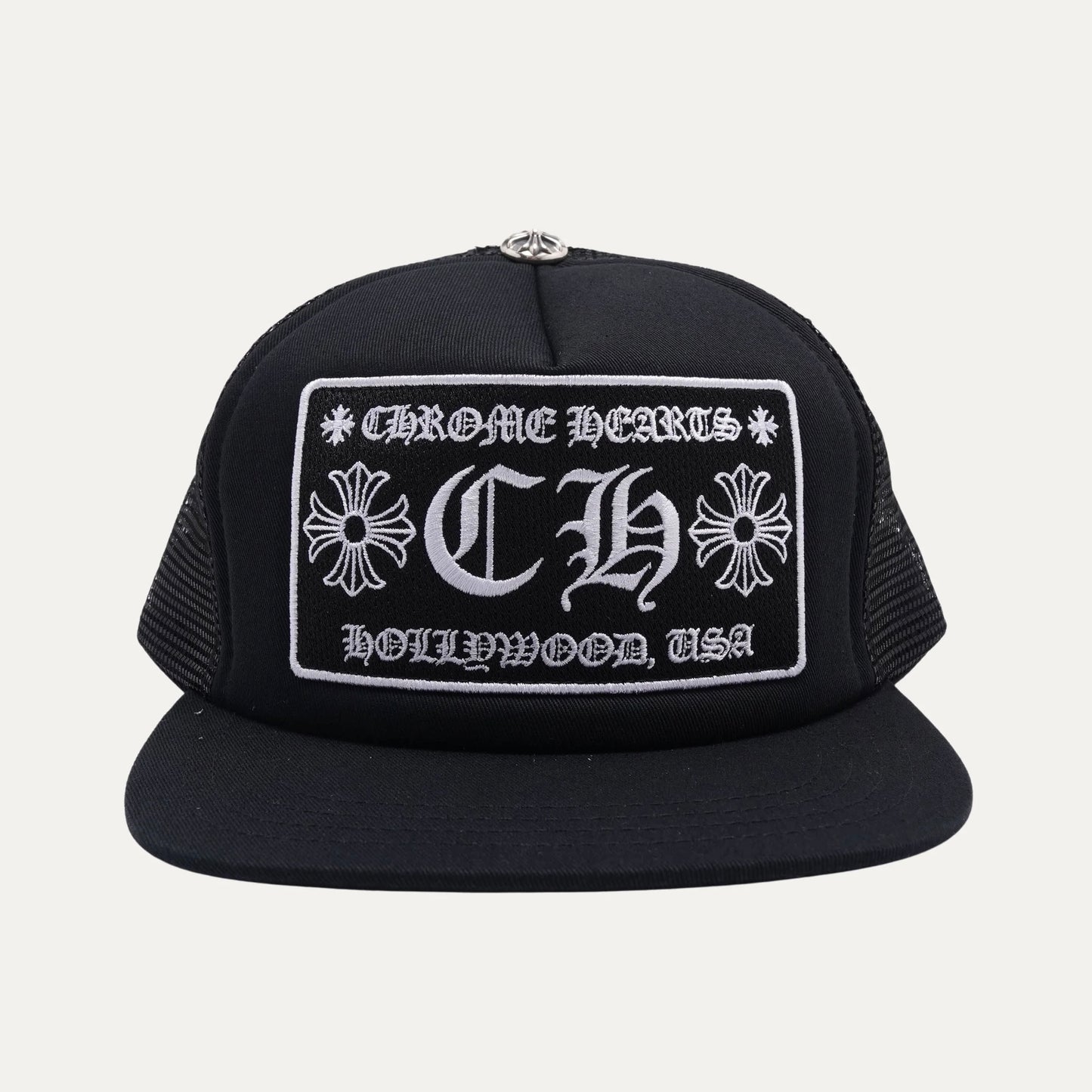 Chrome Hearts Hollywood Patch Trucker Hat 棒球帽