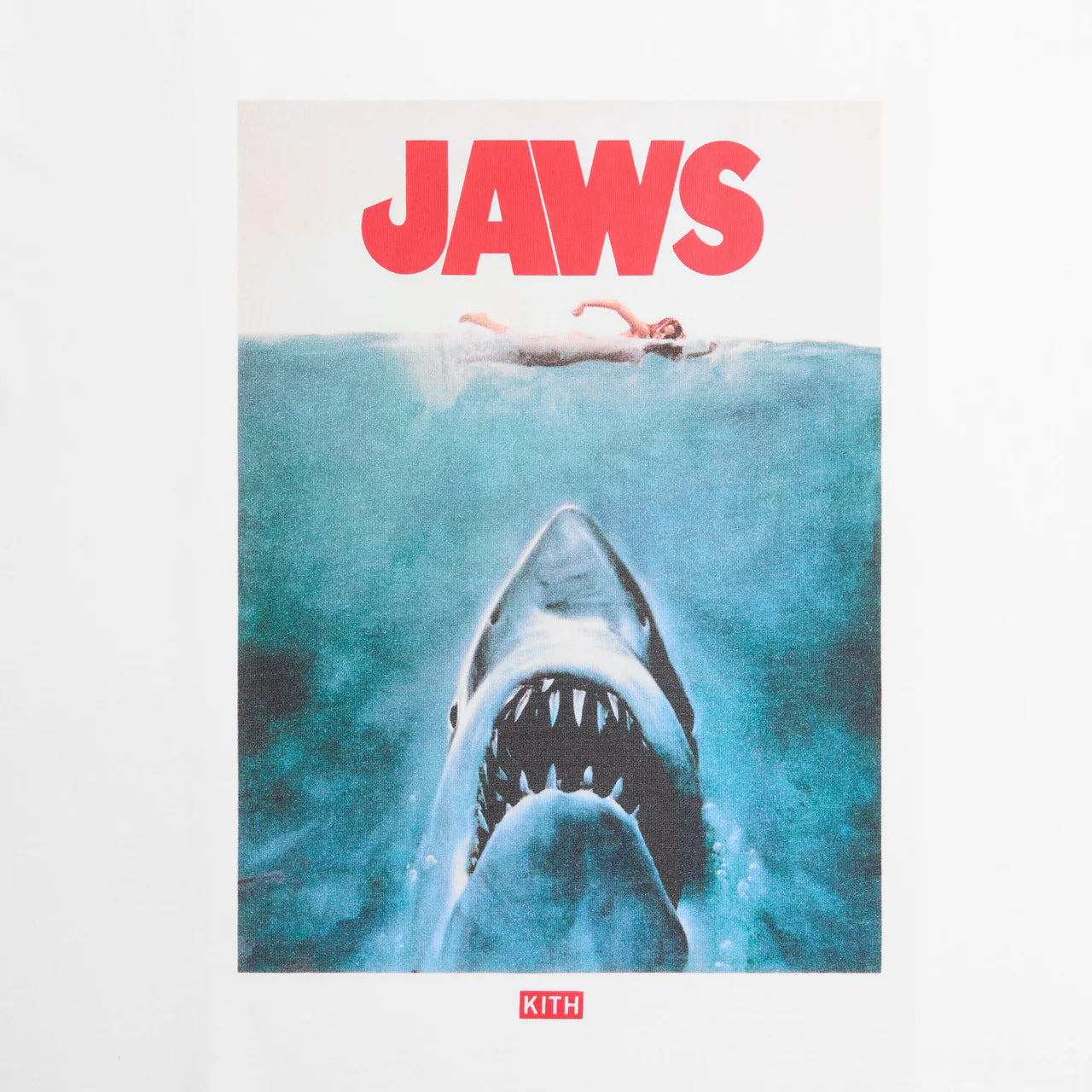 KITH JAWS Main Poster Vintage Tee 短T
