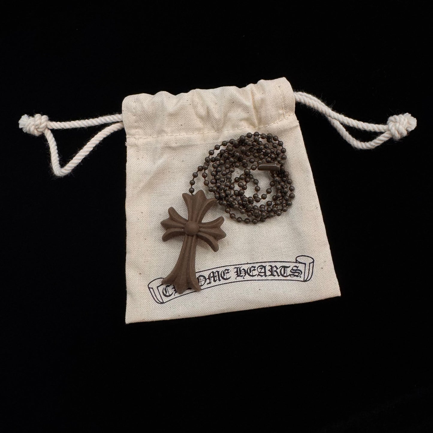Chrome Hearts Silicon Necklace Cross 十字 項鍊