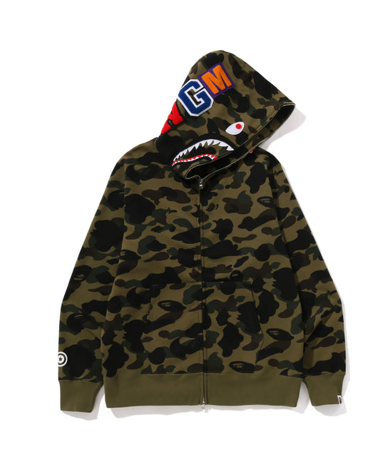 BAPE 1st Camo Shark Full Zip Hoodie 鯊魚外套