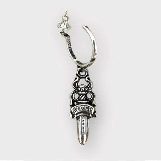 Chrome Hearts Dagger Earring 925銀飾 耳環