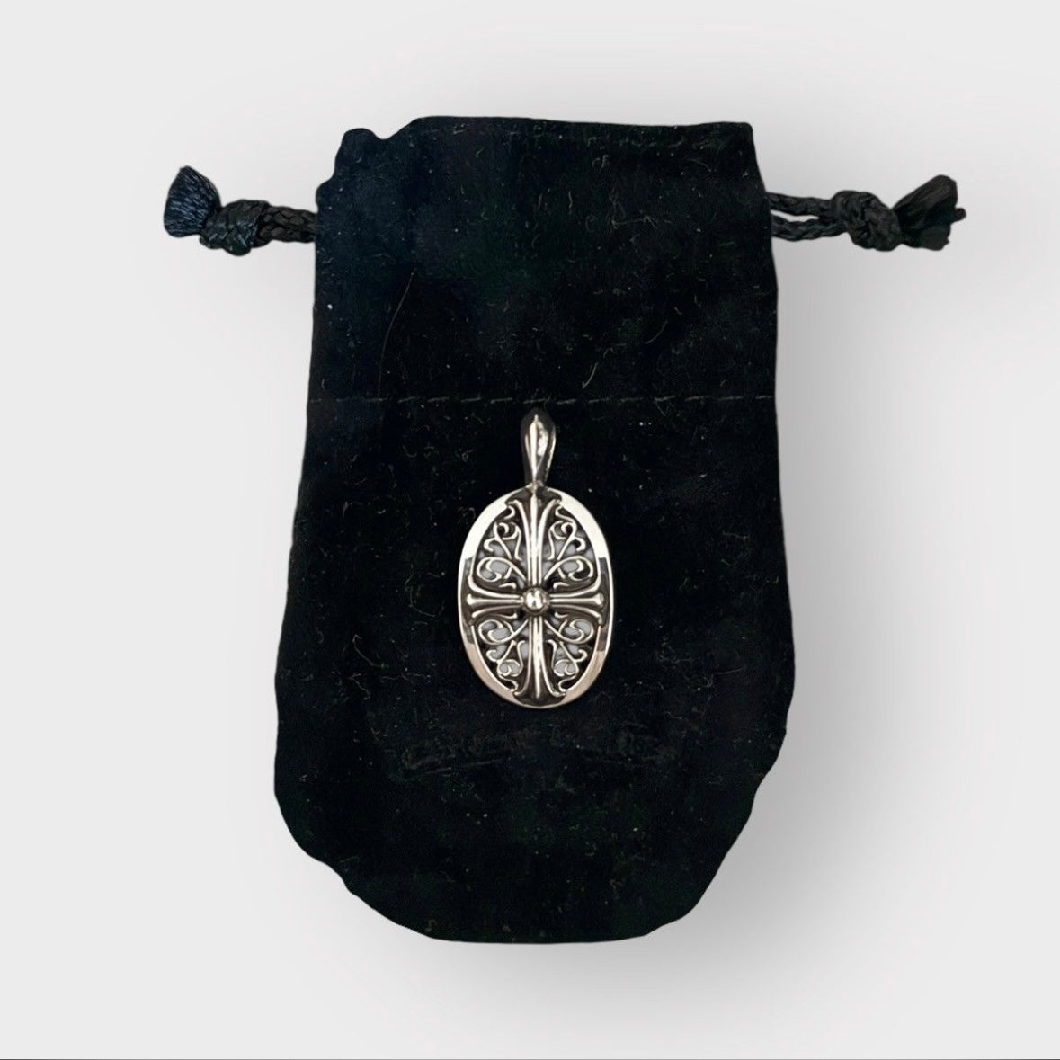 Chrome Hearts Oval Pendant 925銀飾 吊墜