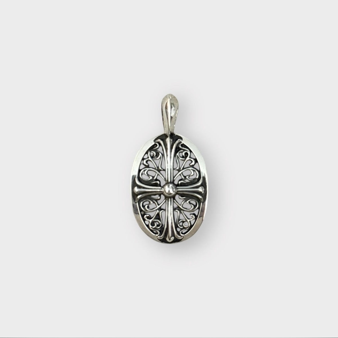 Chrome Hearts Oval Pendant 925銀飾 吊墜