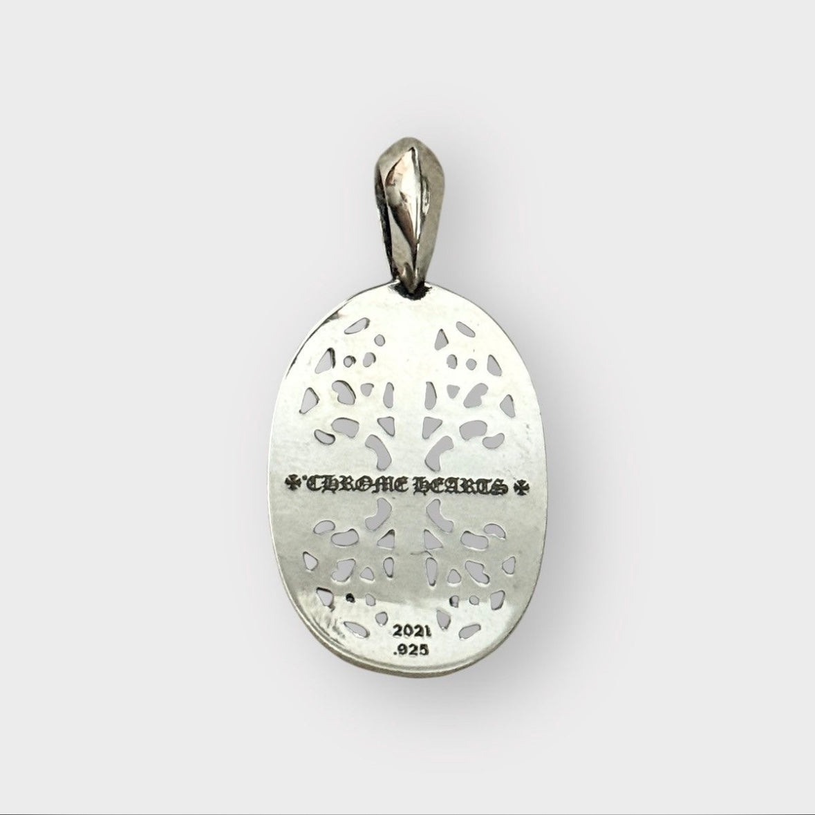 Chrome Hearts Oval Pendant 925銀飾 吊墜