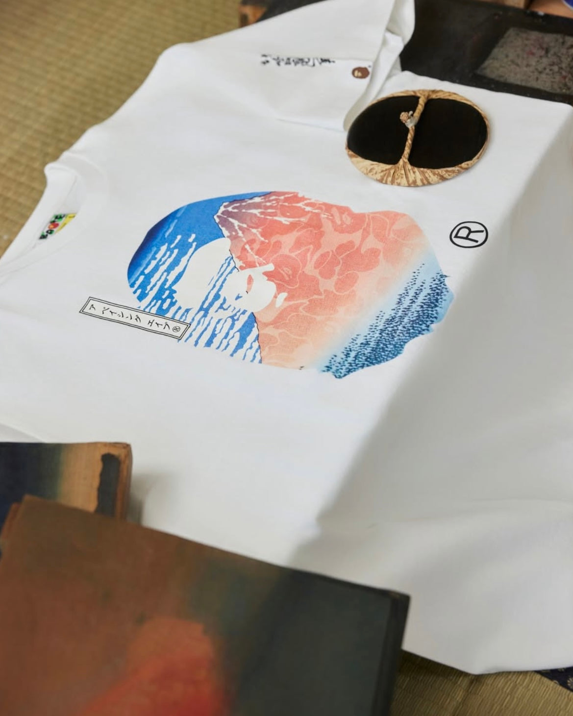 BAPE UKIYO-E Ape Head Tee #2 短T