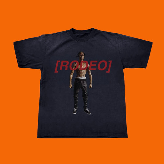 Travis Scott Cactus Jack RODEO 10 Years Action Figure Tee 短T