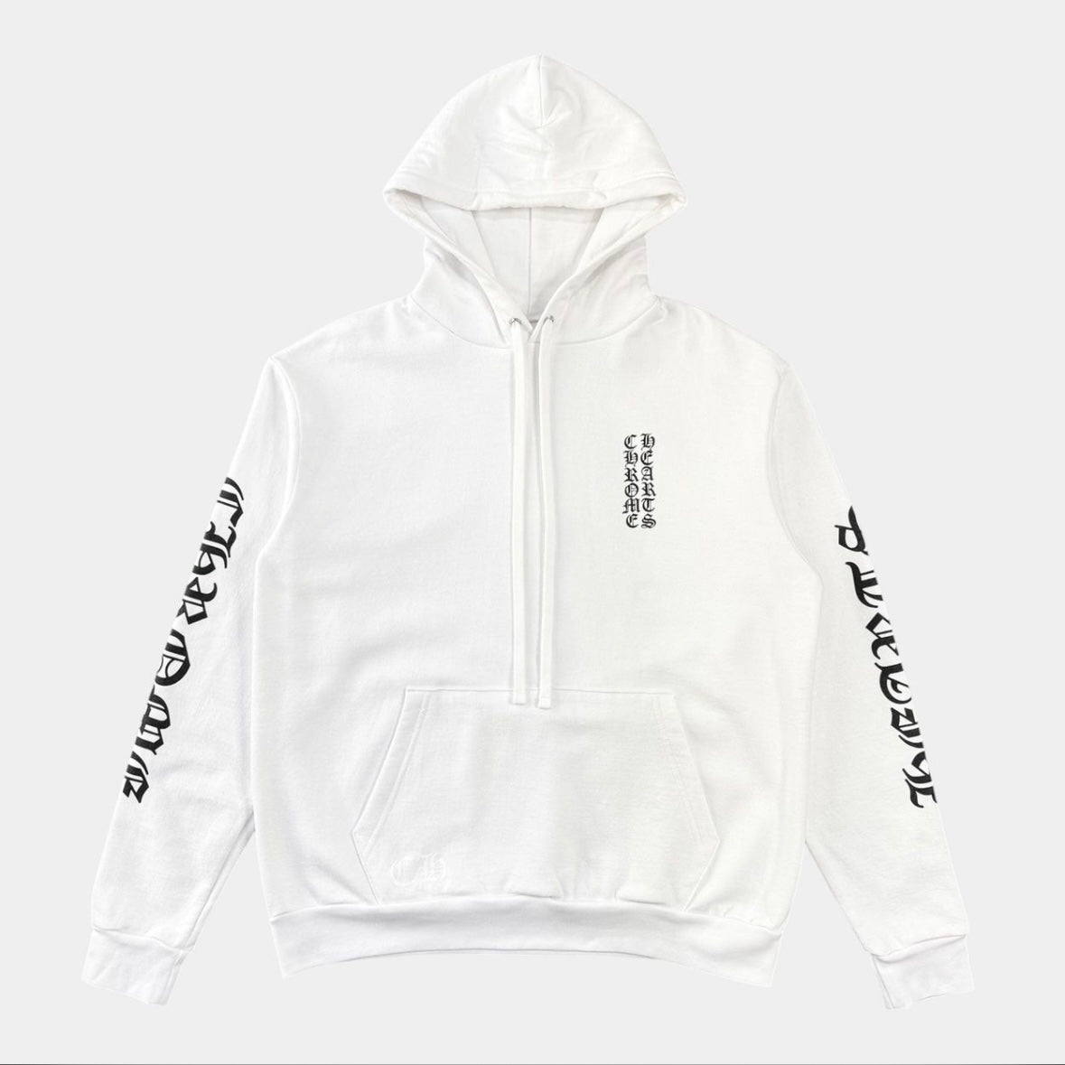 Chrome Hearts Vertical Logo Hoodie 帽T