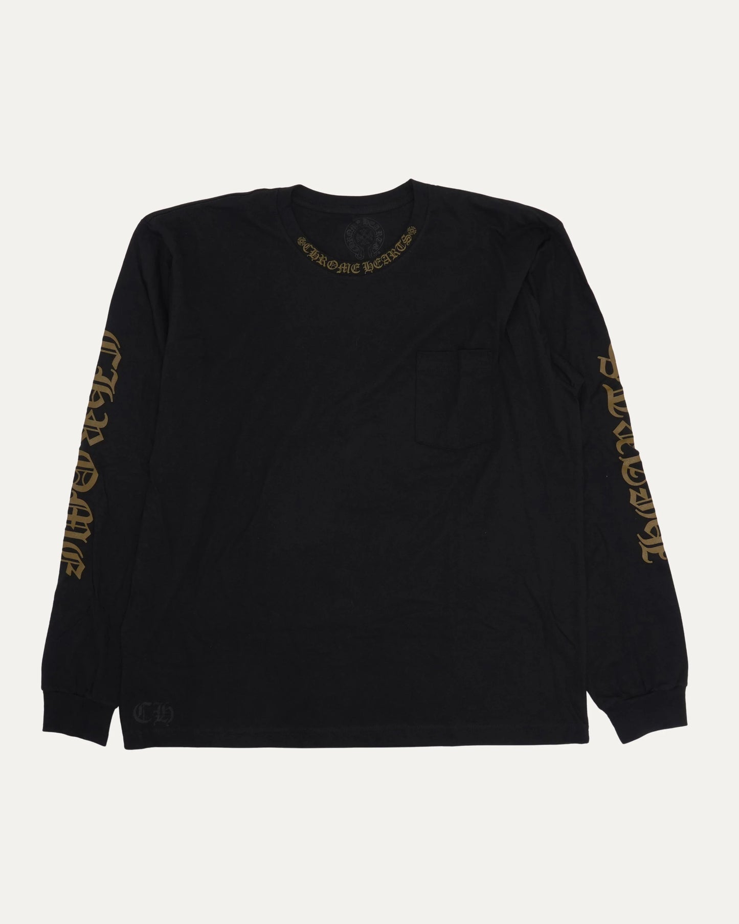Chrome Hearts Neck Logo Long Sleeve 長T