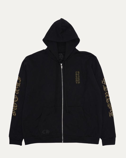 Chrome Hearts Vertical Logo Zip Hoodie 拉鍊外套
