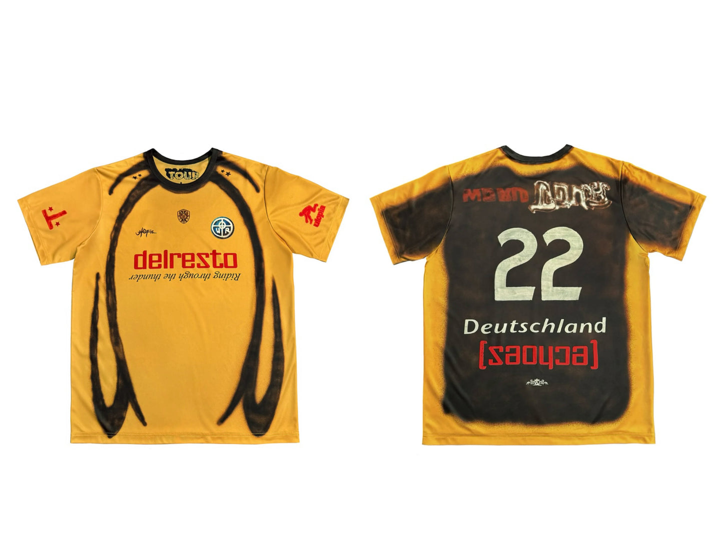 Travis Scott Cactus Jack Soccer Jersey 足球短T