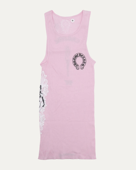 Chrome Hearts Deadly Doll Pink Tank Top 背心