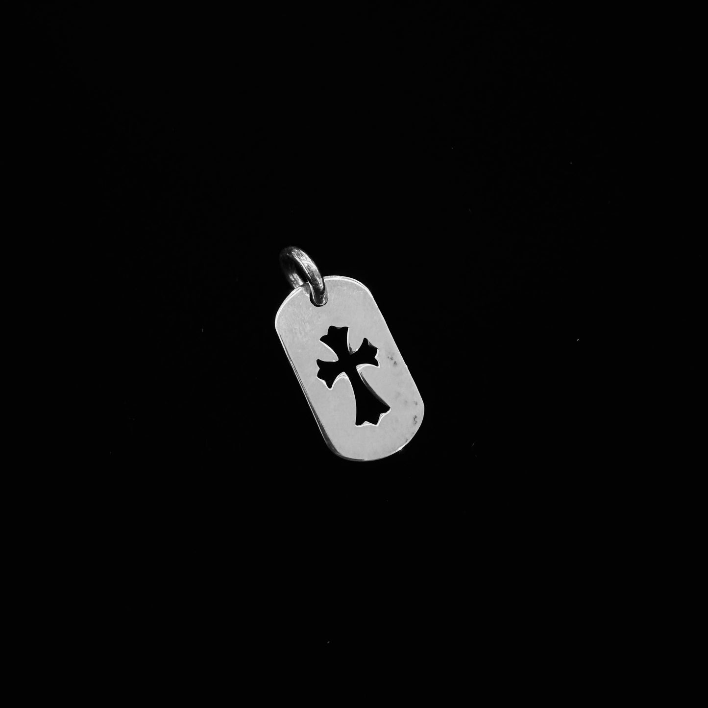 Chrome Hearts Cut Out Cross Dog Tag 軍牌