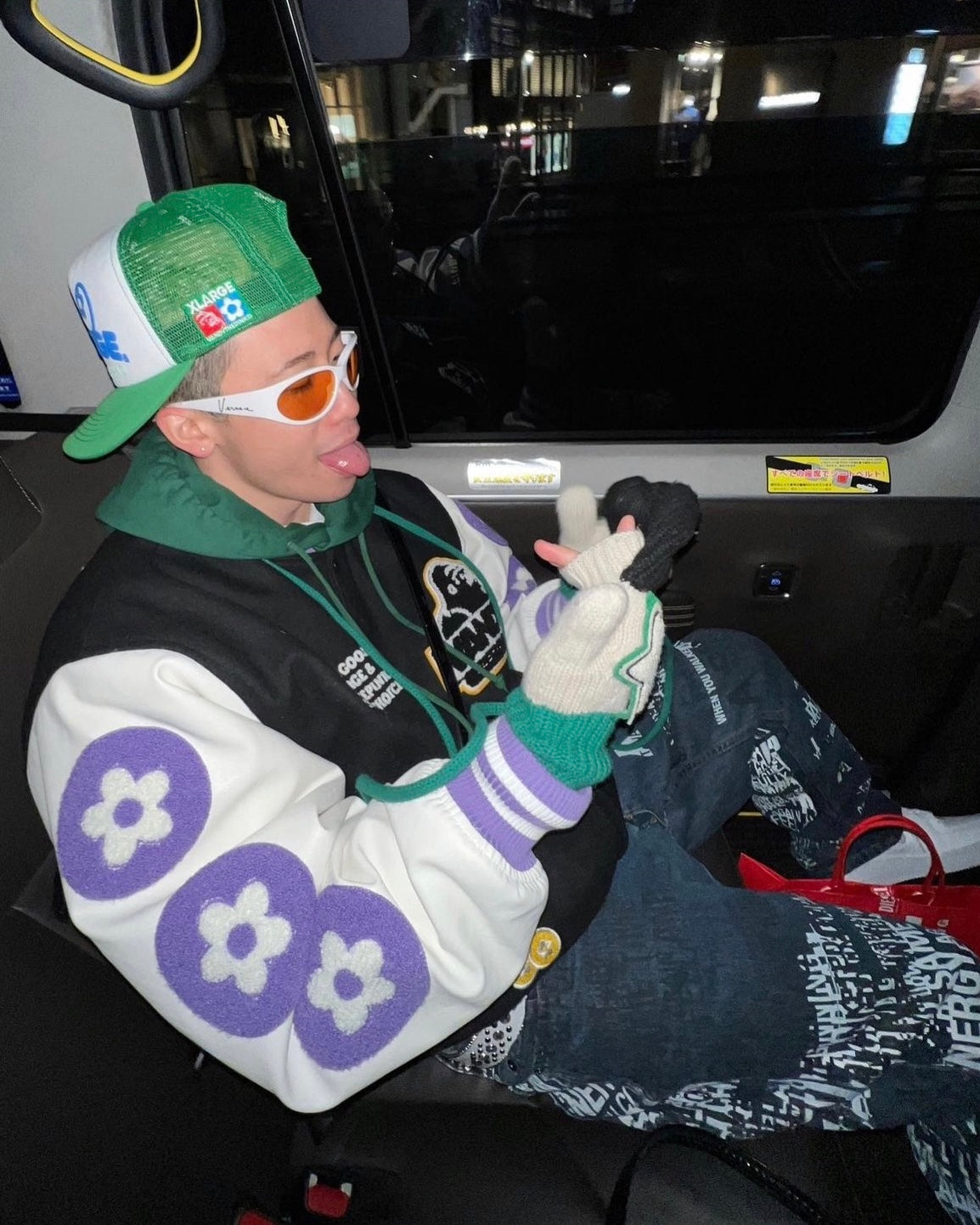 VANDYTHEPINK X-LARGE Varsity Jacket 棒球外套