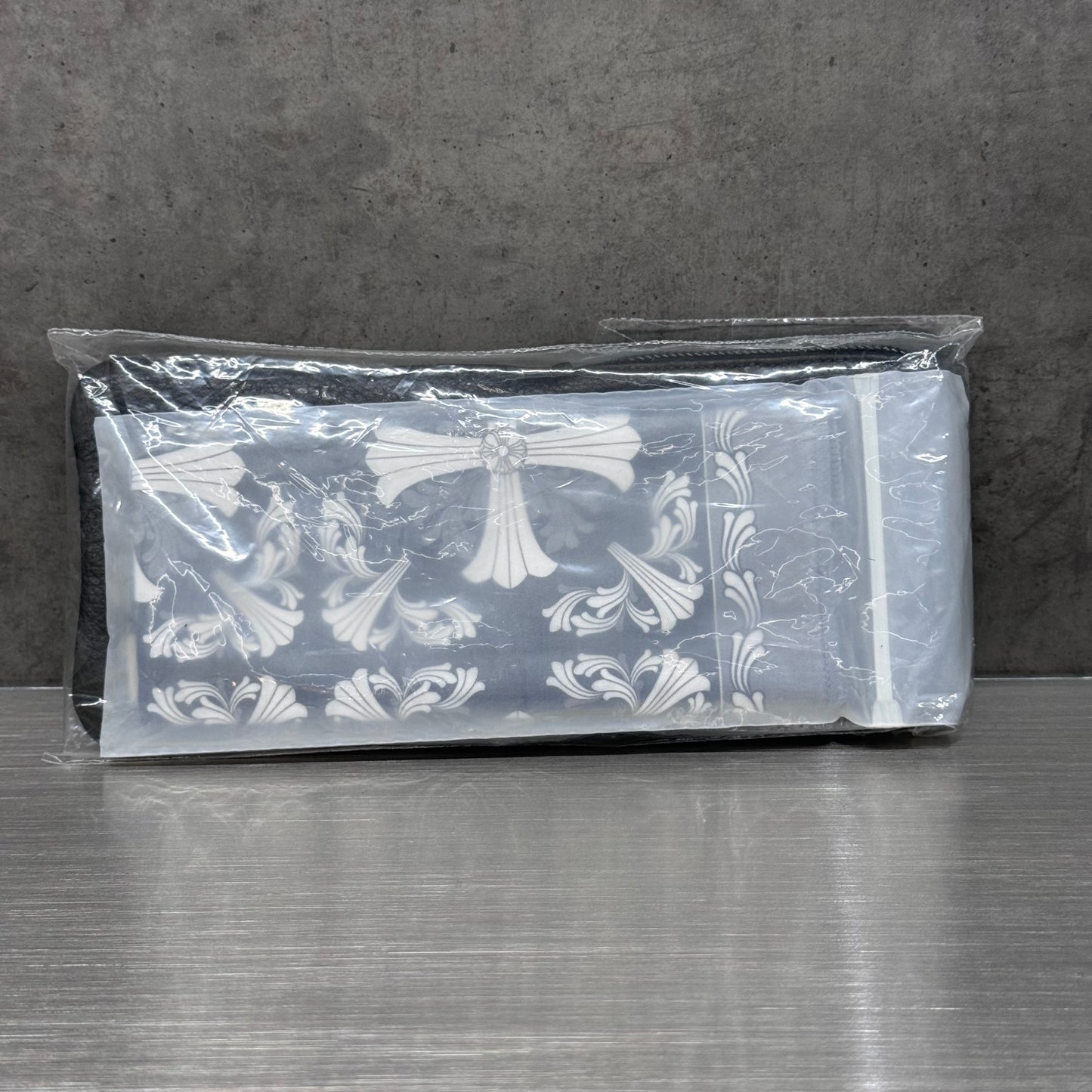 Chrome Hearts 十字花 金邊 透明 眼鏡