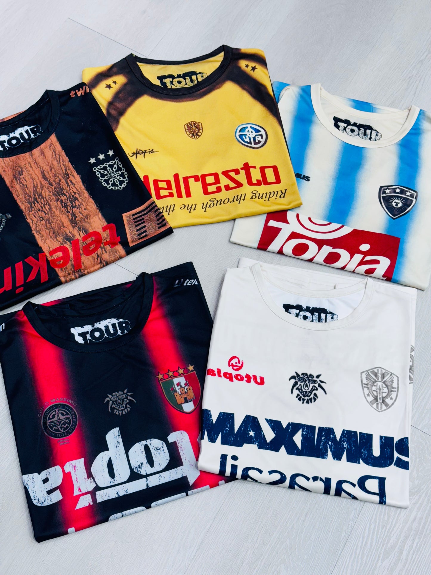 Travis Scott Cactus Jack Soccer Jersey 足球短T