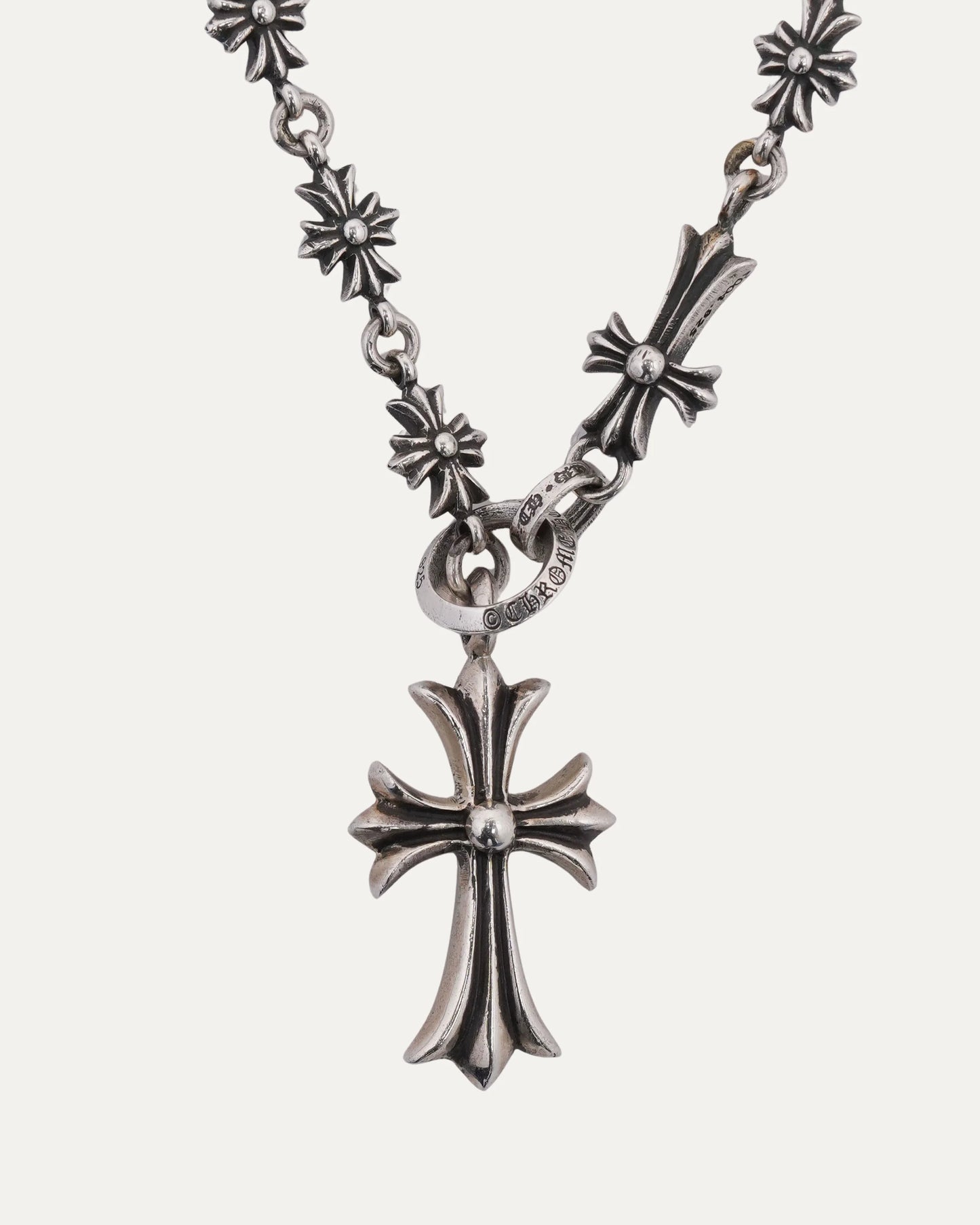Chrome Hearts Tiny E Choke Chain Necklace 一體項鏈