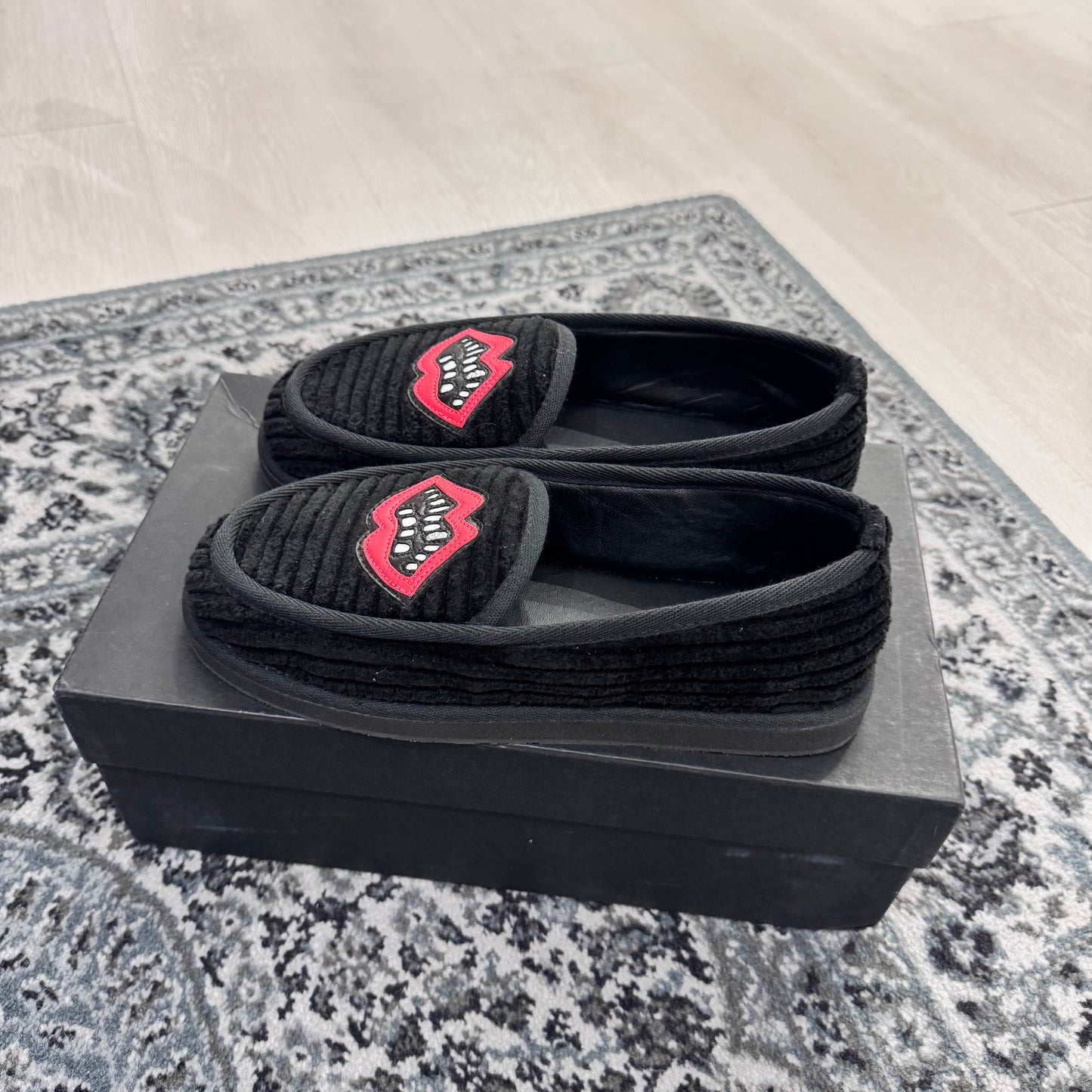 Chrome Hearts Matty Boy Chomper Patch Loafers 懶人鞋