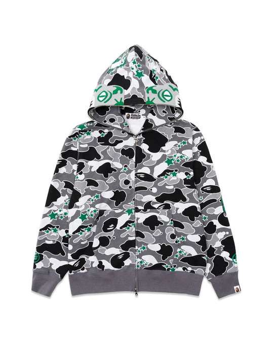 BAPE Hidden NY Psyche Camo Full Zip Hoodie 拉鍊外套