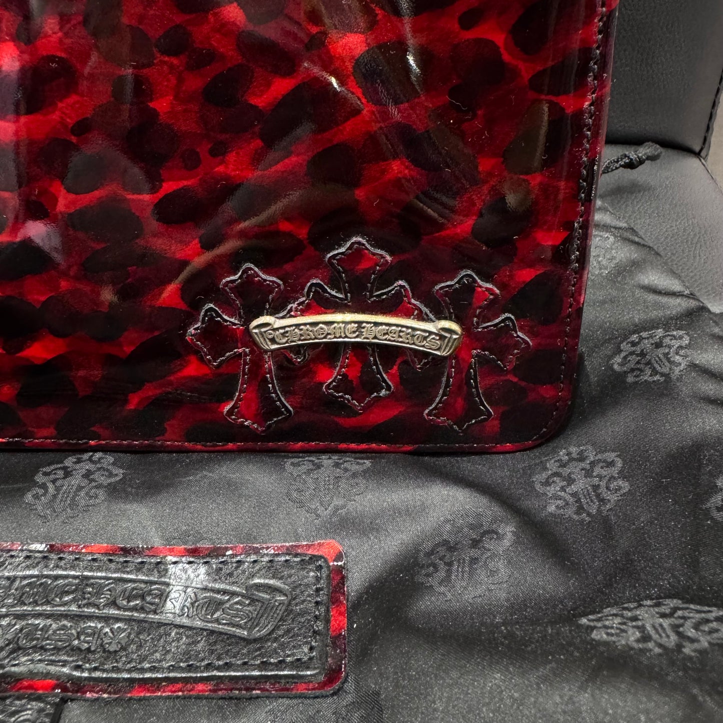 Chrome Hearts Cemetery Cross Patch Night Bag 晚宴包