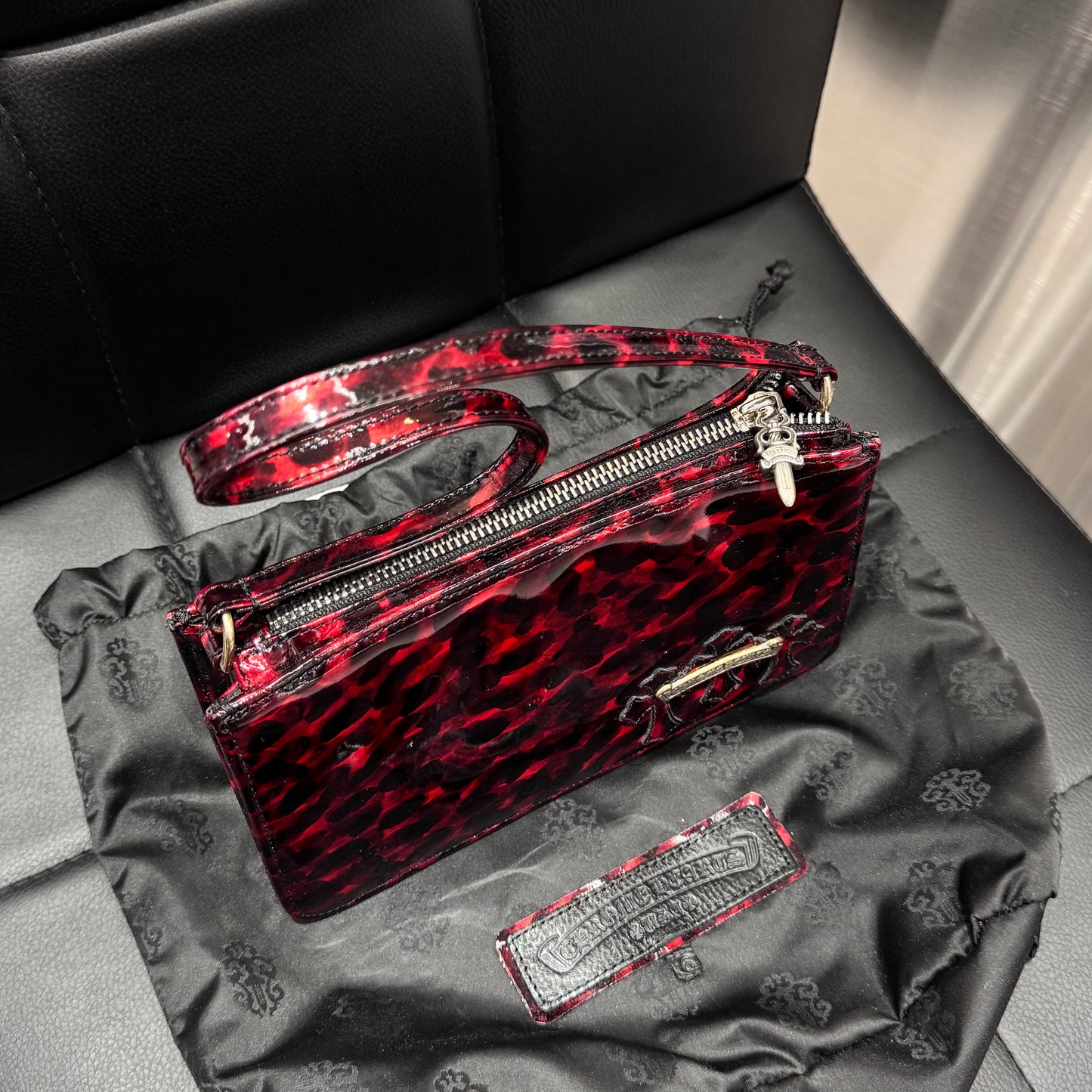 Chrome Hearts Cemetery Cross Patch Night Bag 晚宴包