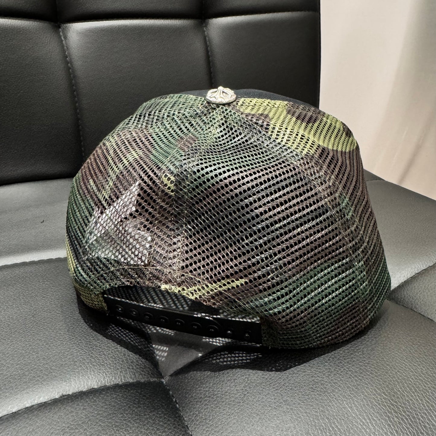 Chrome Hearts 刺繡 925銀飾 Trucker Hat 迷彩 卡車帽