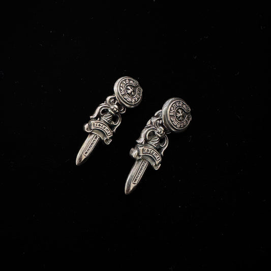 Chrome Hearts Dagger Horseshoe Cufflinks 袖扣