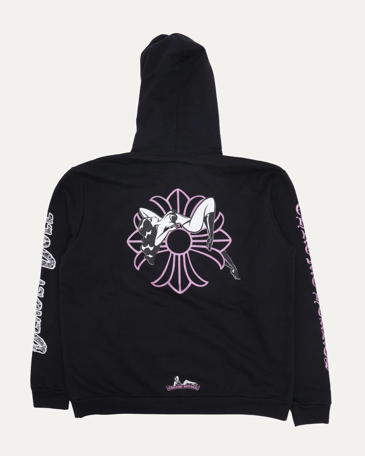 Chrome Hearts Deadly Doll Plus Cross Hoodie 帽T