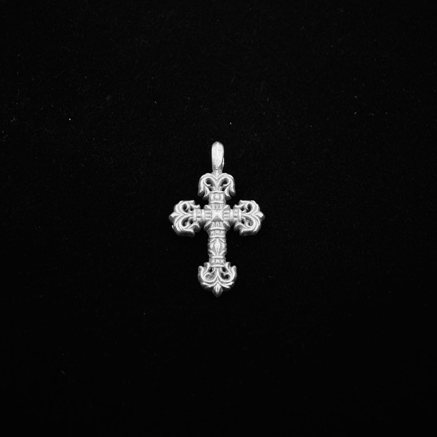 Chrome Hearts Silver Filigree Pendant 火焰十字 吊墜
