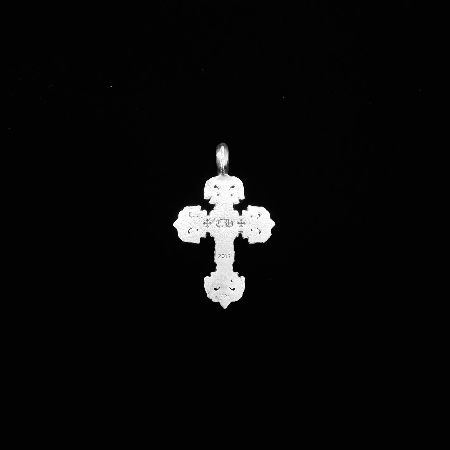 Chrome Hearts Silver Filigree Pendant 火焰十字 吊墜