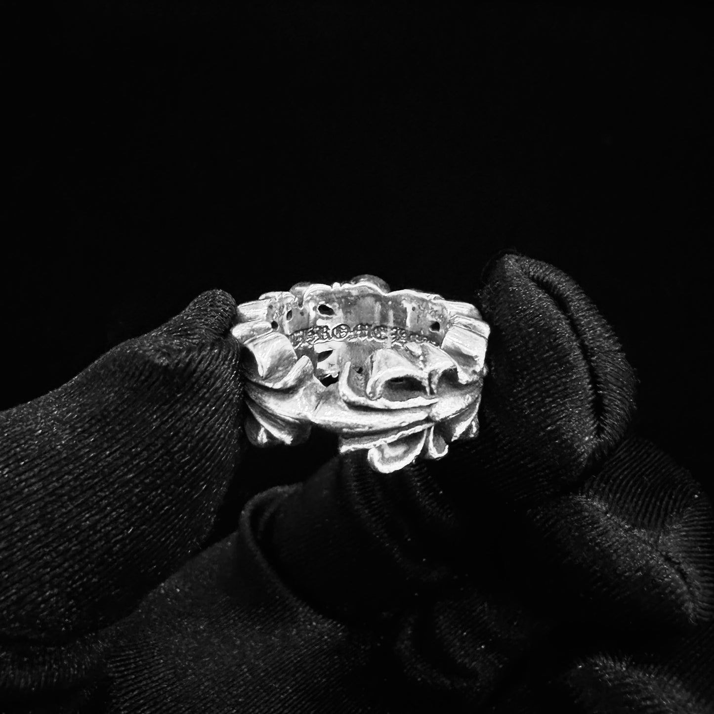 Chrome Hearts Double Floral Heart Ring 戒指