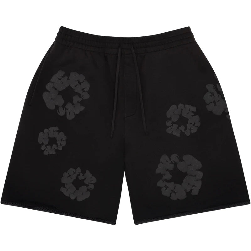 Denim Tears Faded Mono Cotton Wreath Sweatshorts 棉短褲