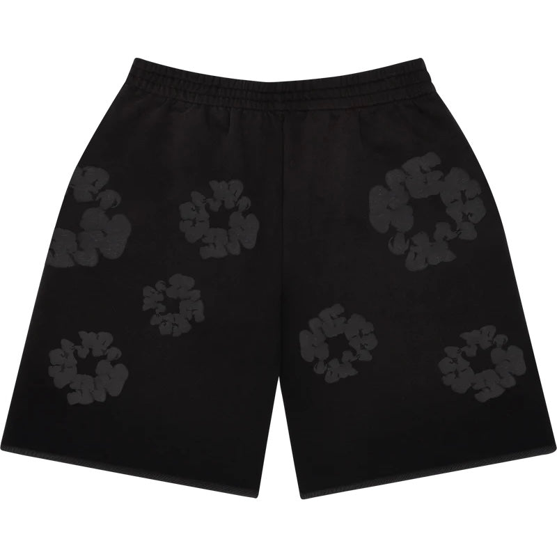 Denim Tears Faded Mono Cotton Wreath Sweatshorts 棉短褲