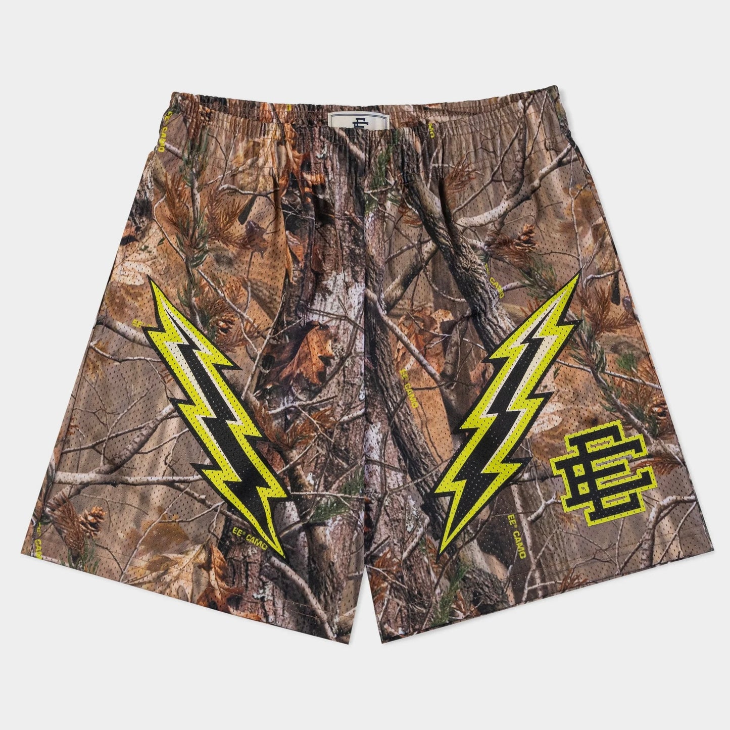 Eric Emanuel 25SS EE Basic Bolt Short Tree Camo 閃電 球褲