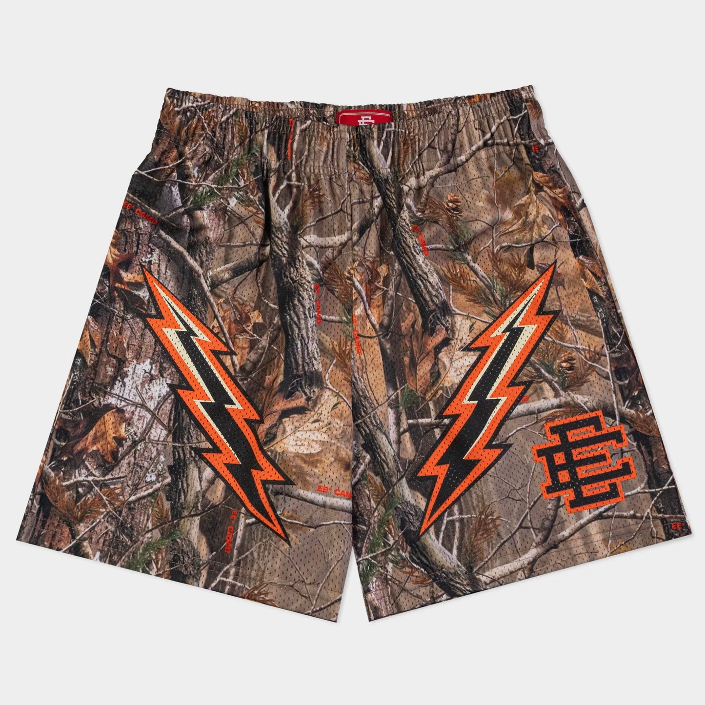 Eric Emanuel 25SS EE Basic Bolt Short Tree Camo 閃電 球褲