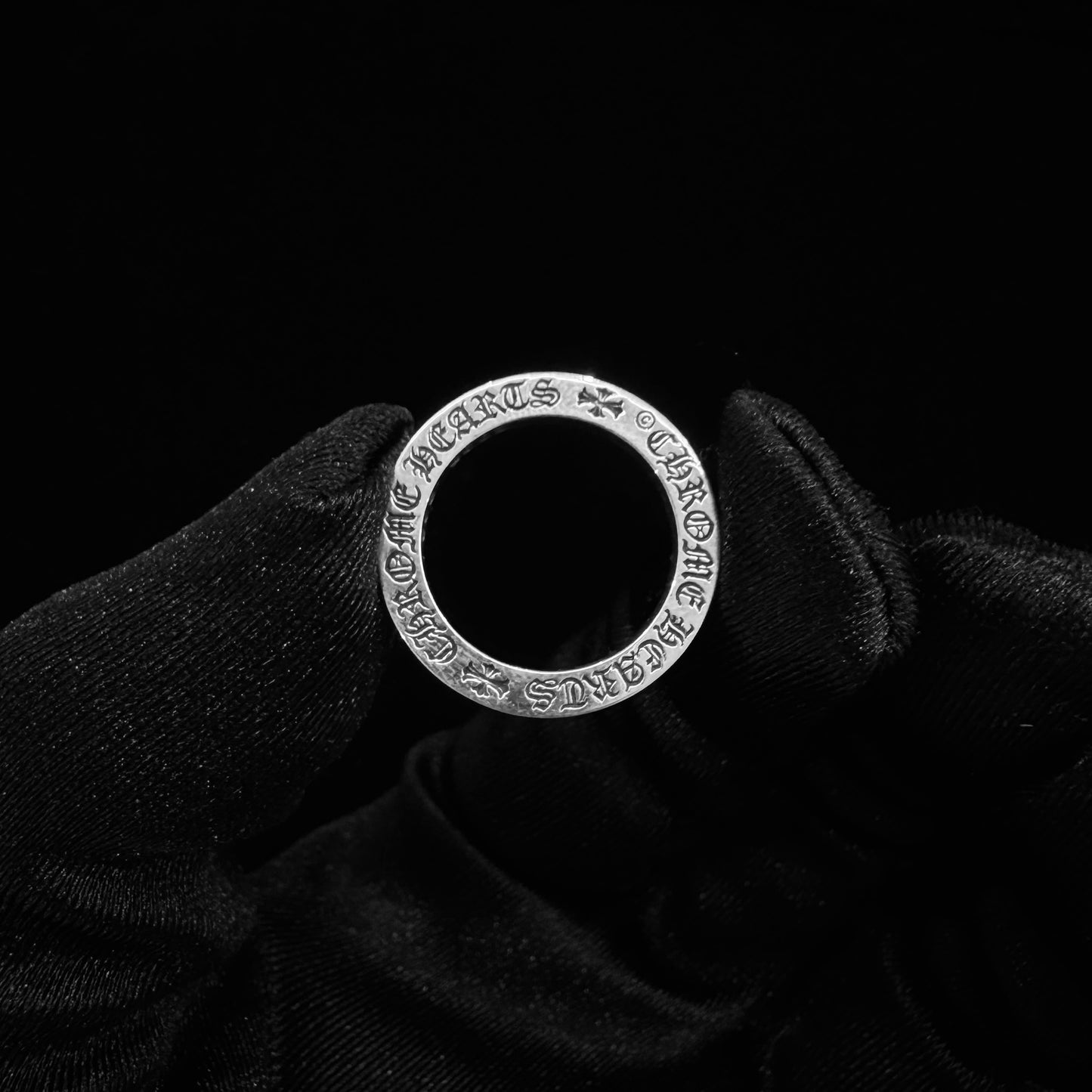 Chrome Hearts Thin Malibu Fuck You Spacer Ring 戒指