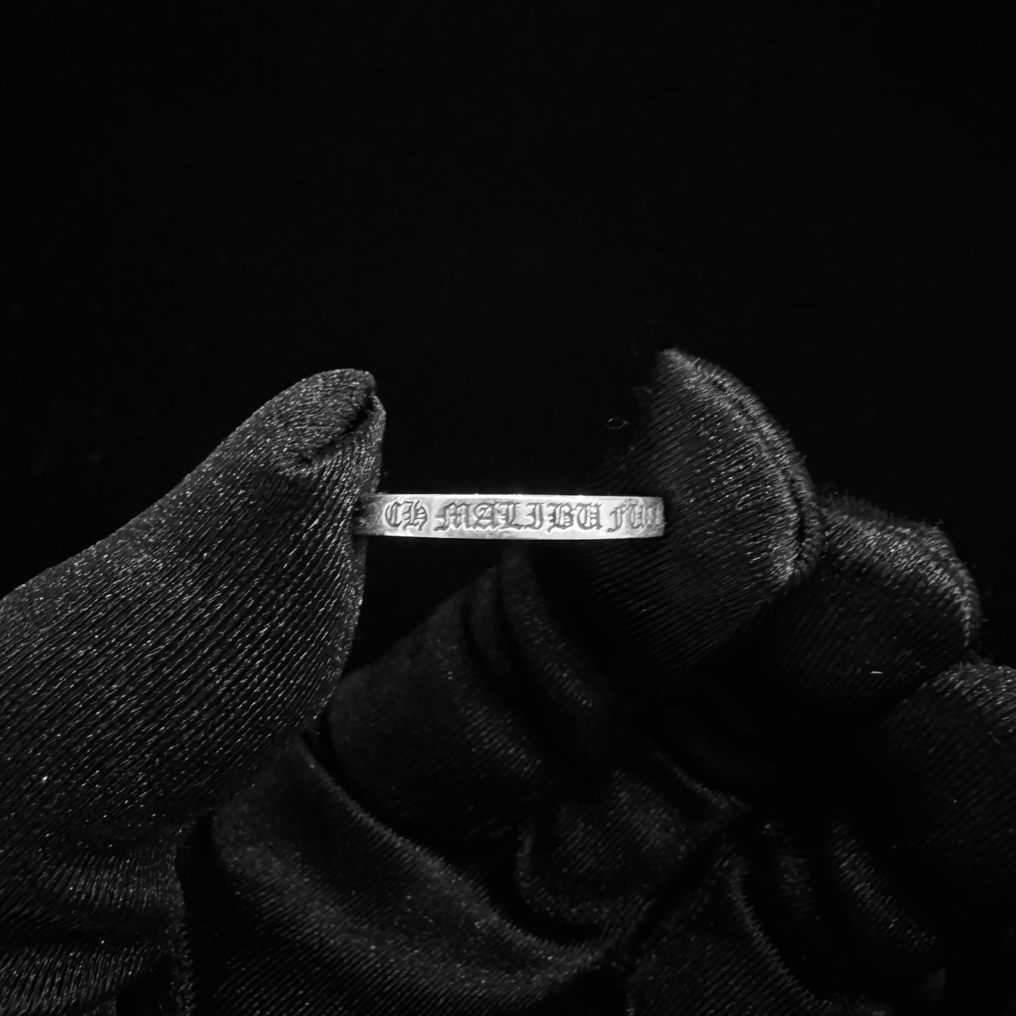 Chrome Hearts Thin Malibu Fuck You Spacer Ring 戒指