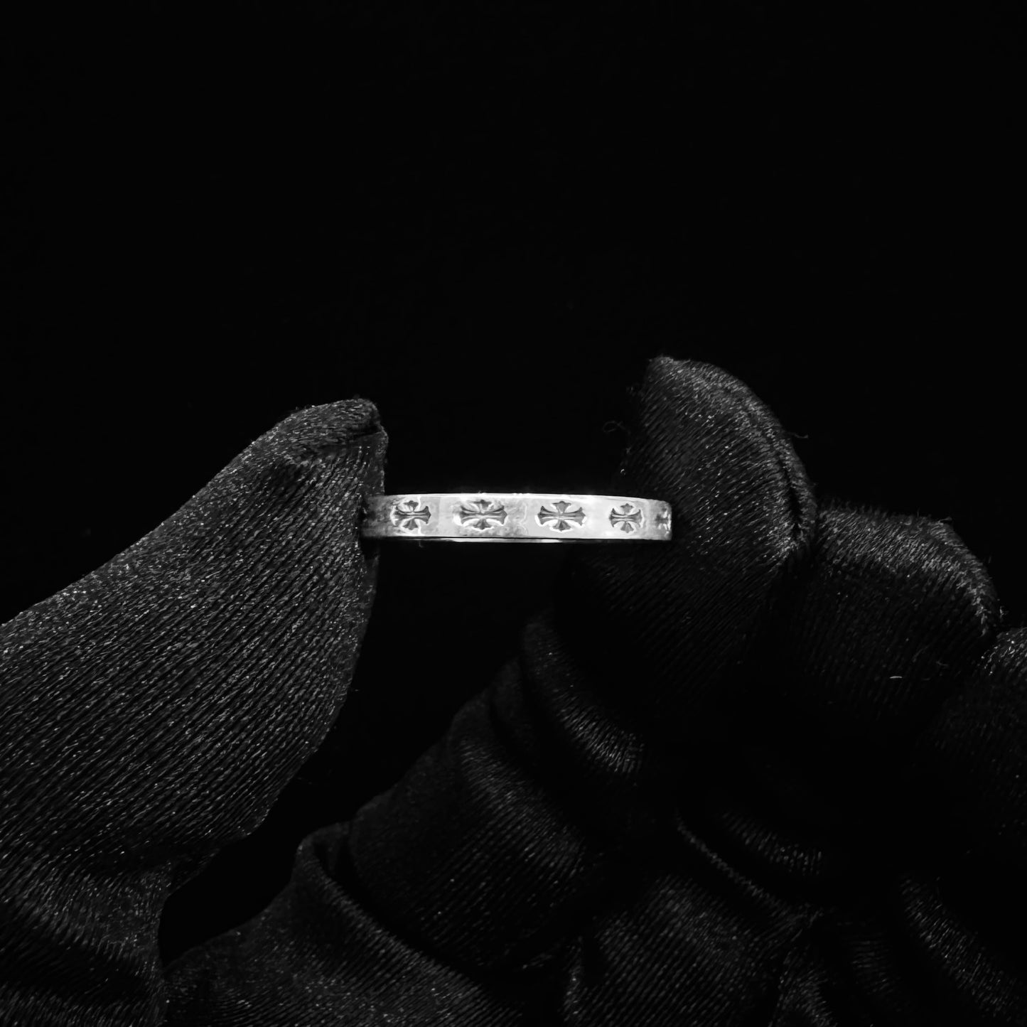 Chrome Hearts Thin Malibu Fuck You Spacer Ring 戒指