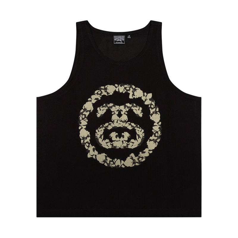 Stussy Denim Tears Double S Wreath Gym Tank 背心