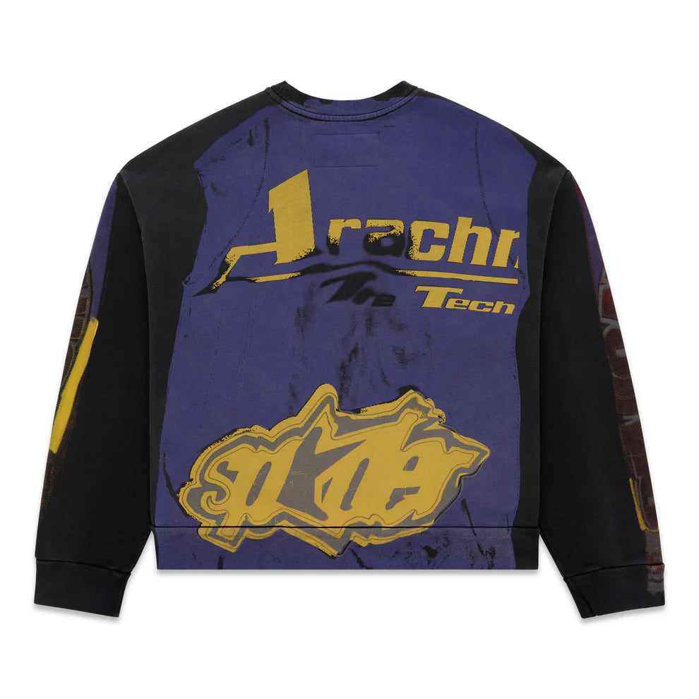 SP5DER TROMPE-L’ŒIL Crewneck 大學T