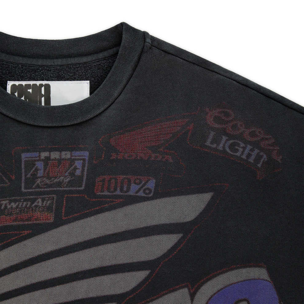 SP5DER TROMPE-L’ŒIL Crewneck 大學T