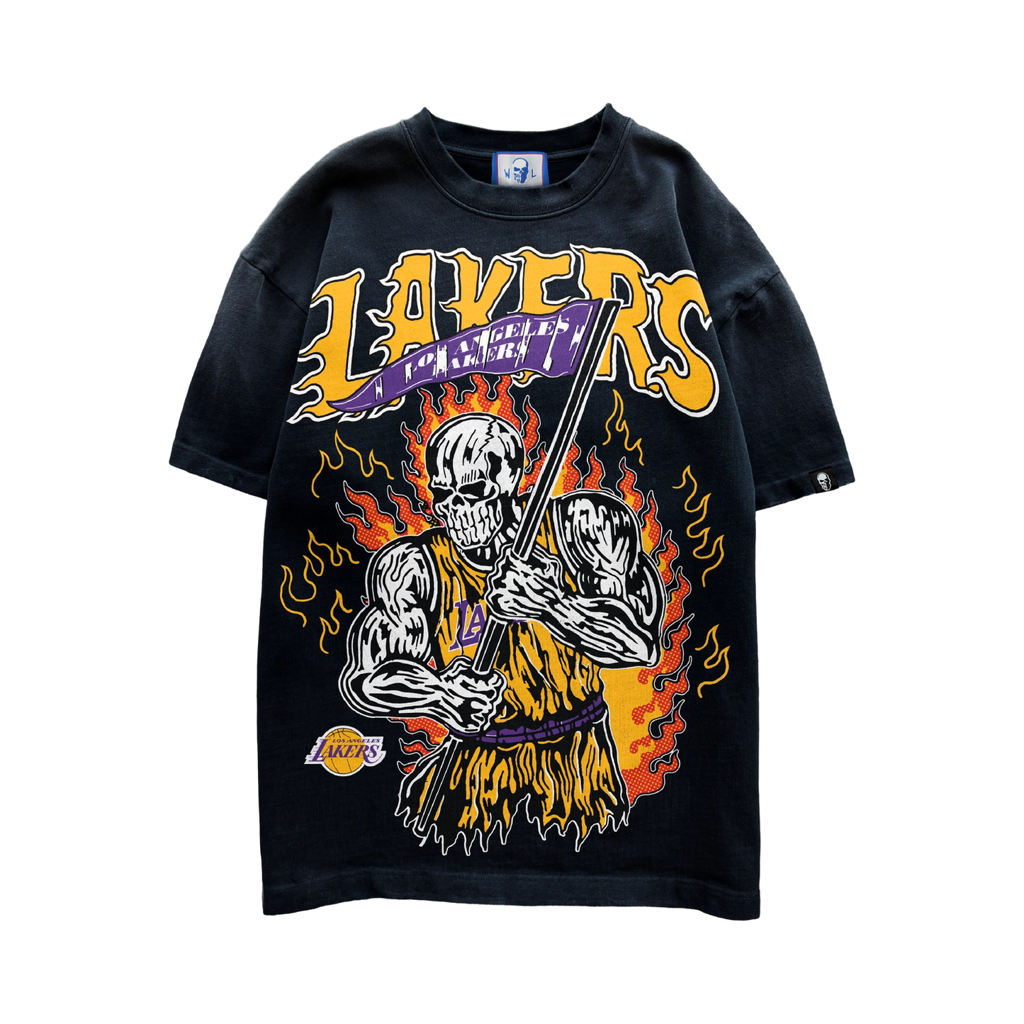 Warren Lotas Trophy Room NBA Lakers Pennant Tee 湖人 短T