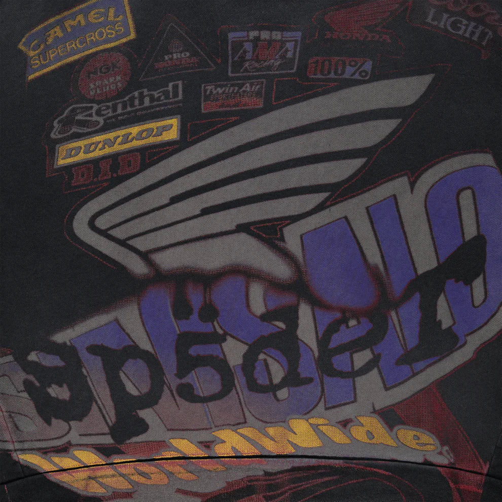 SP5DER TROMPE-L’ŒIL Crewneck 大學T