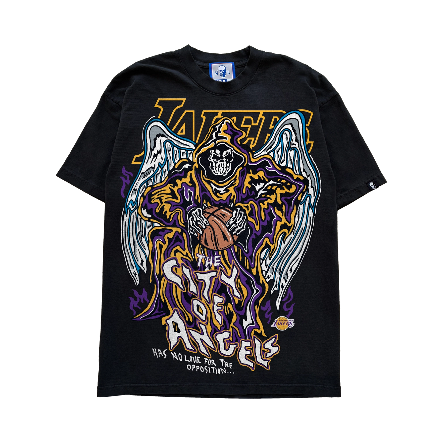 Warren Lotas Trophy Room NBA Lakers Angel Tee 短T