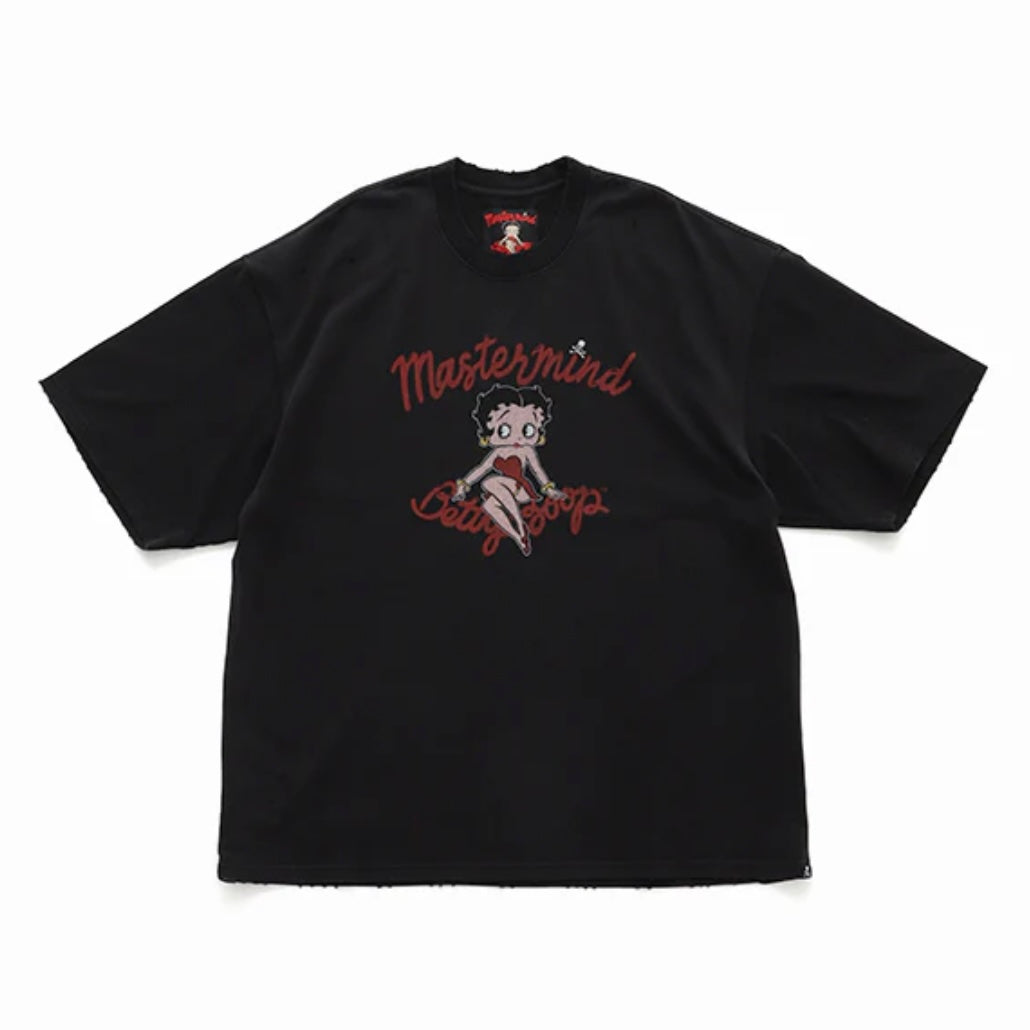 Betty Boop Mastermind MMJ Damaged Regular Tee 洗舊破壞正常版 短T
